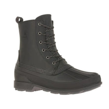 Kamik Men's Lawrence L Leather Side-Zip Entry Winter Boots -20C/-5F | Made In Canada!
