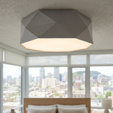 KANTOOR Gray Modern Flush Mount Light