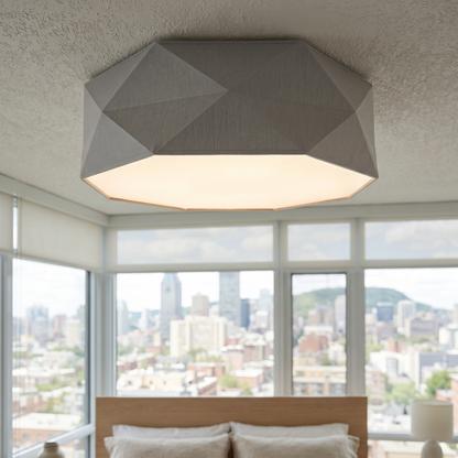 KANTOOR Plafonnier encastré gris moderne