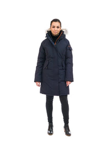 Parka en duvet pour femme Karima -40 d'Outdoor Survival Canada, taille Large - Modèle d'exposition !