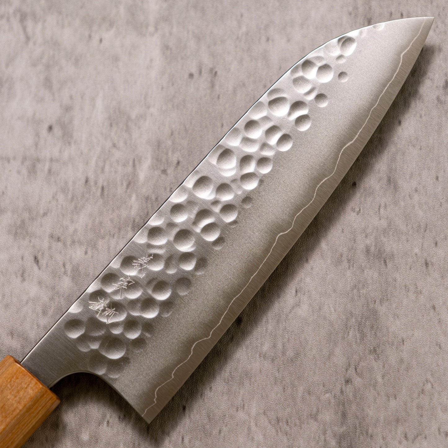 Yoshimi Kato Ginsan Santoku 170 mm