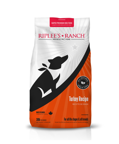 Turkey Recipe Dog Food - 30lb Bag