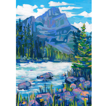 Kicking Horse Mountain | Puzzle de 500 pièces pour adultes | Conçu au Canada par Amy Dixon