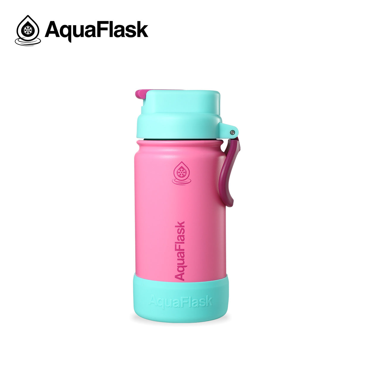 Bouteilles d'eau AquaFlask Kids FlipSip 414 ml (14 oz)