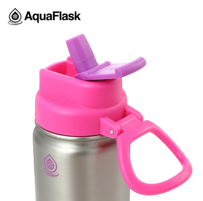 Bouteilles d'eau AquaFlask Kids FlipSip 414 ml (14 oz)