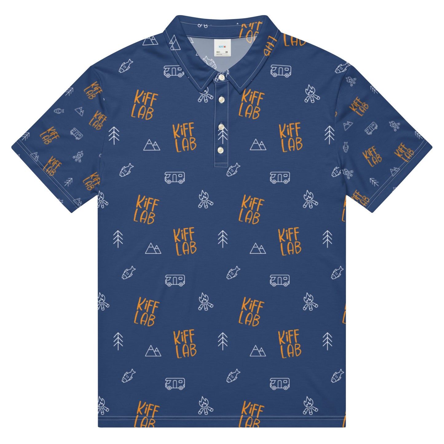 Polo de Golf Funky Coupe Ajustée KiffLab