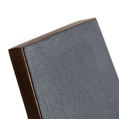 Black Leather Tilt Stand