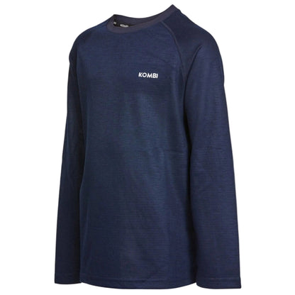 Kombi B2 Merino Blend Crew Tops Kids 190g Mid-weight Base Layers 2-14 Years Old