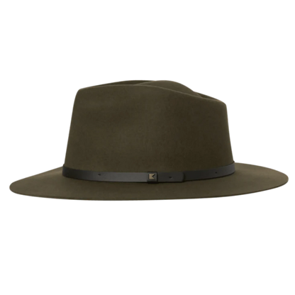 Kooringal Unisex Felt Wide Brim Fedora Goodwin Size XL