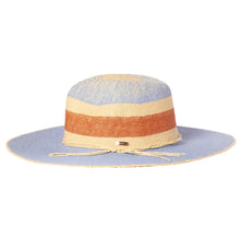 Chapeau de soleil à large bord en paille tressée Carmela pour femme de Kooringal
