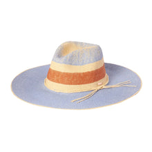 Chapeau de soleil à large bord en paille tressée Carmela pour femme de Kooringal