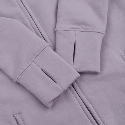 Kora Long Zipup Hoodie Mauve
