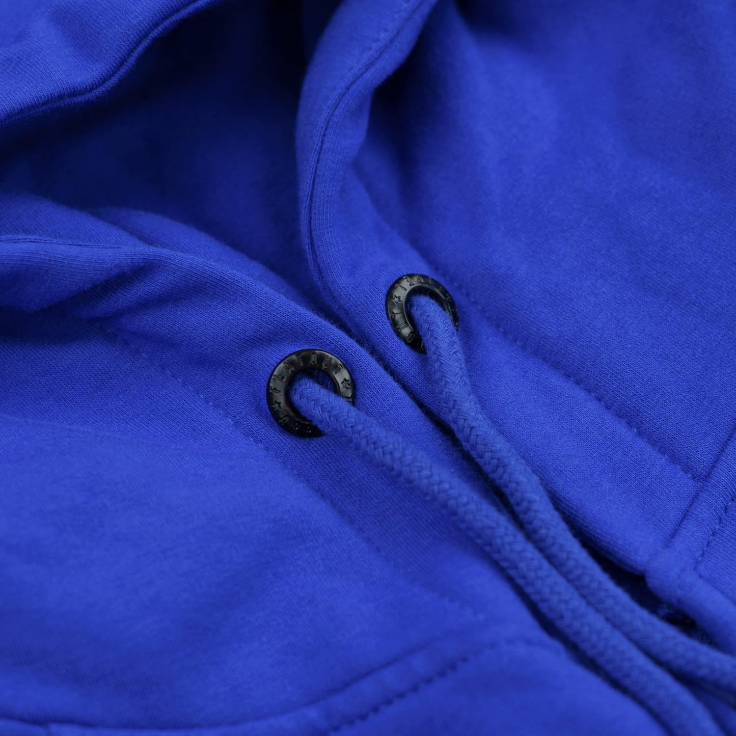Sweat à capuche zippé Kora bleu roi