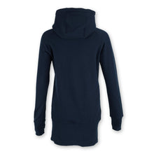 Sweat à capuche long Kora bleu marine