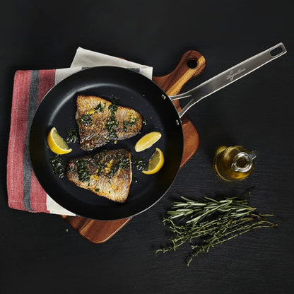 LAGOSTINA L700040128 Blue Carbon Steel, 28 cm Skillet