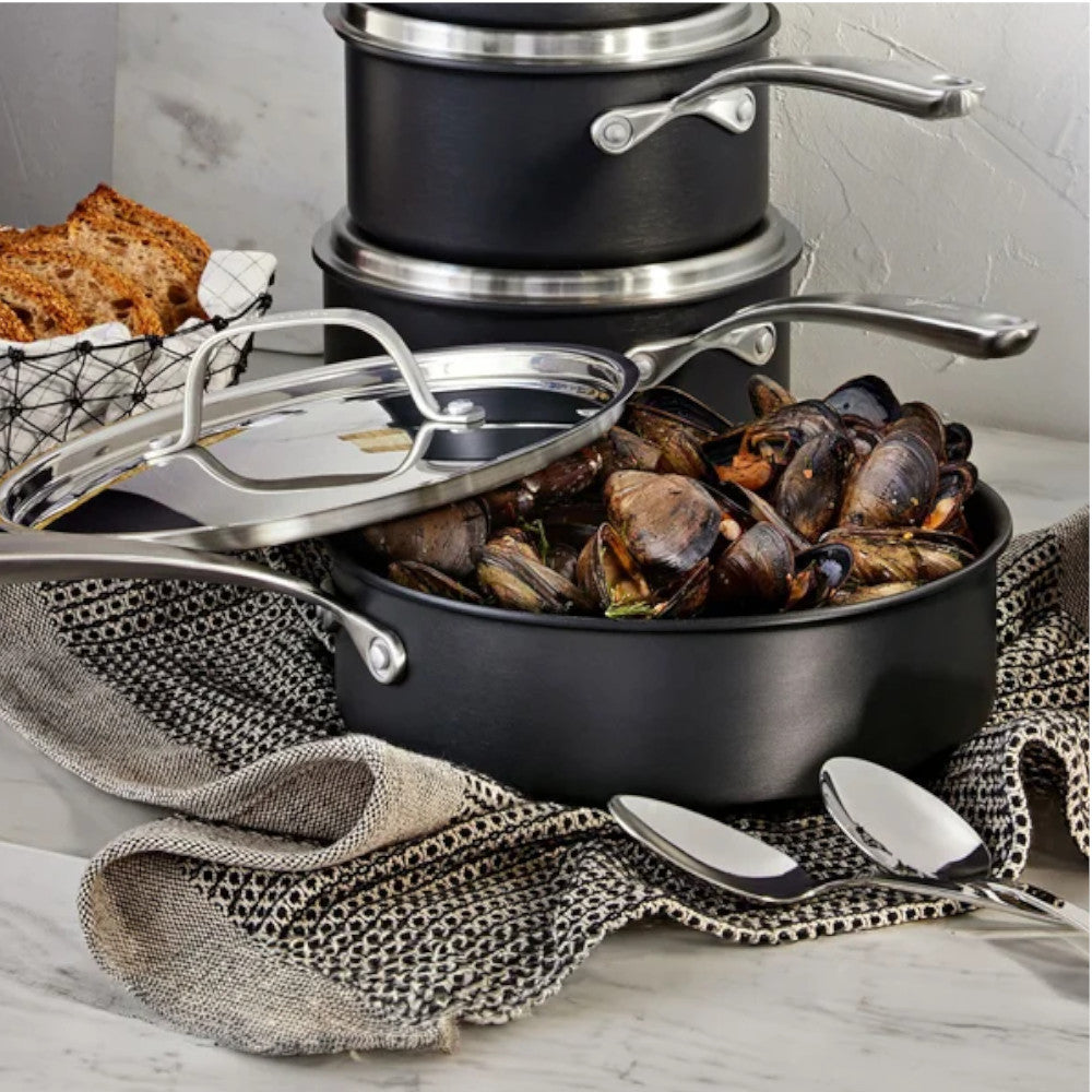 LAGOSTINA L888612612 Hard Anodized 12pc Cookware Set