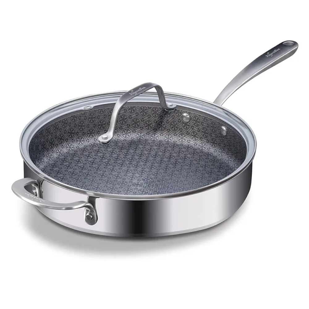 LAGOSTINA L930040528M Resist Clad Stainless Steel 28 cm Sauté Pan