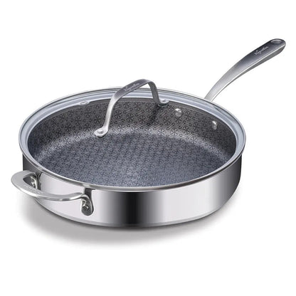 LAGOSTINA L930040528M Resist Clad Stainless Steel 28 cm Sauté Pan