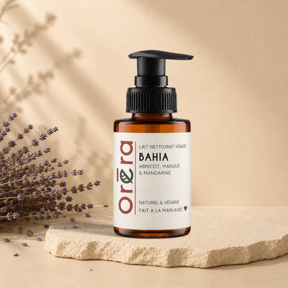 Lait nettoyant abricot, mangue et mandarine