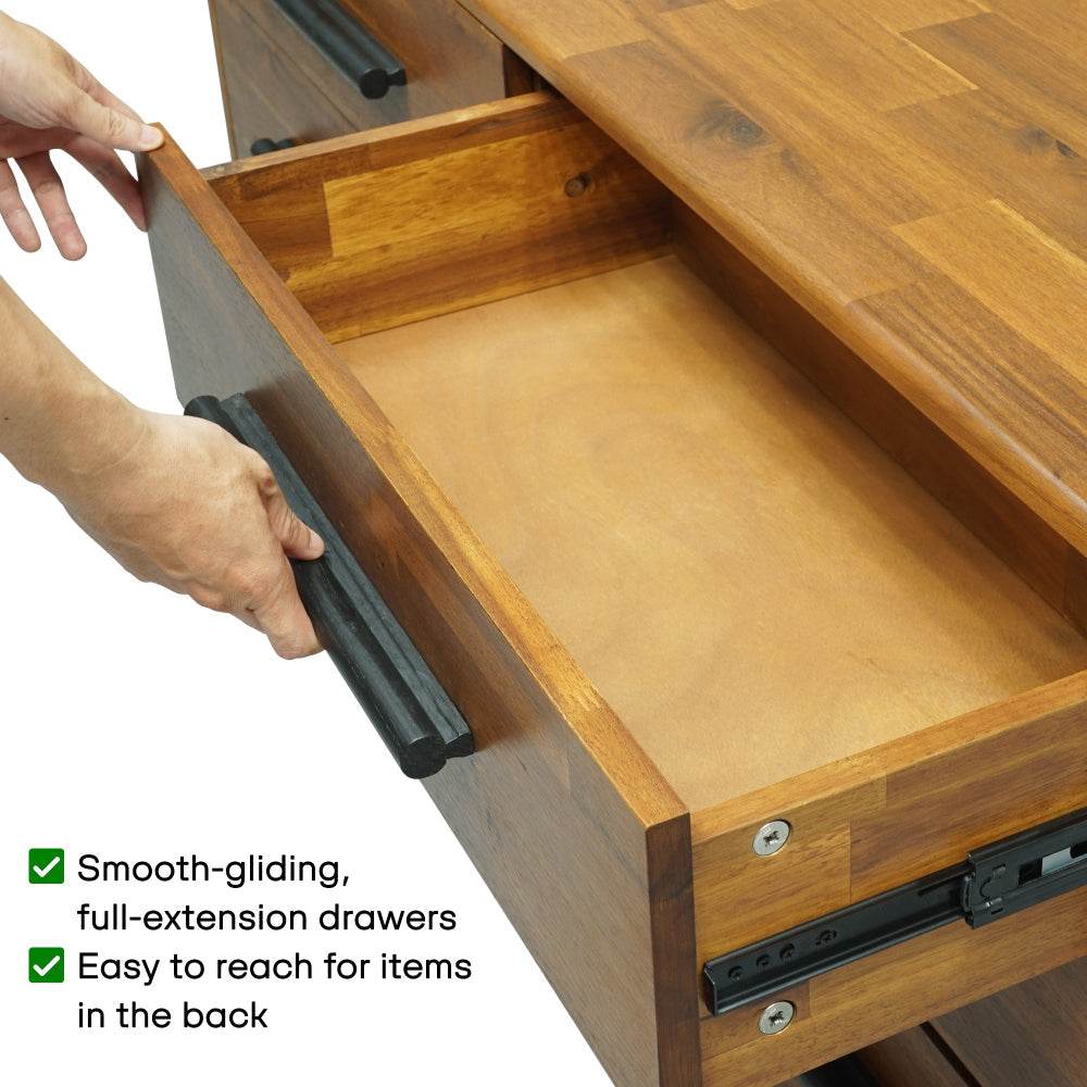 Commode en bois massif Legacy