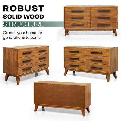 Commode en bois massif Legacy