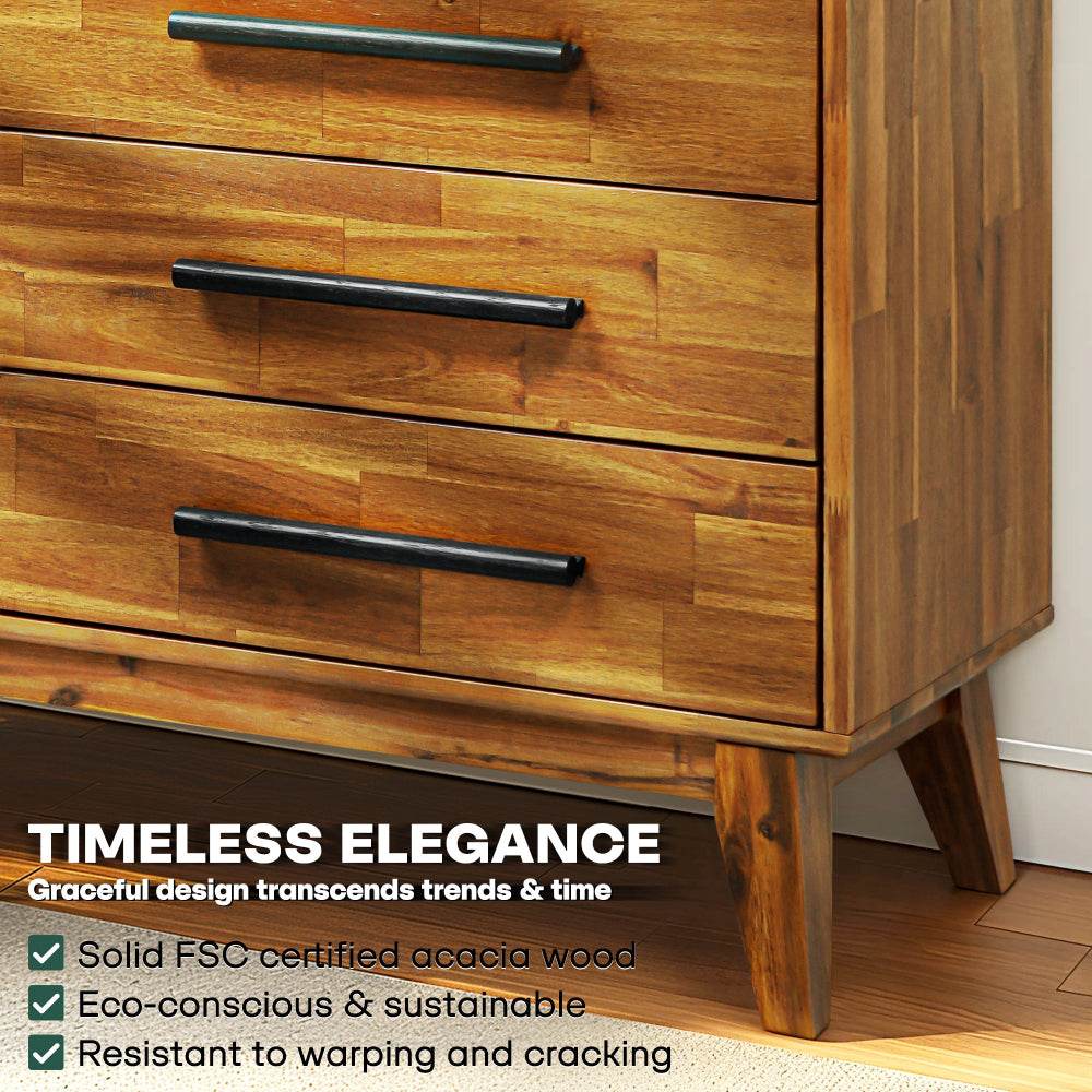Commode en bois massif Legacy
