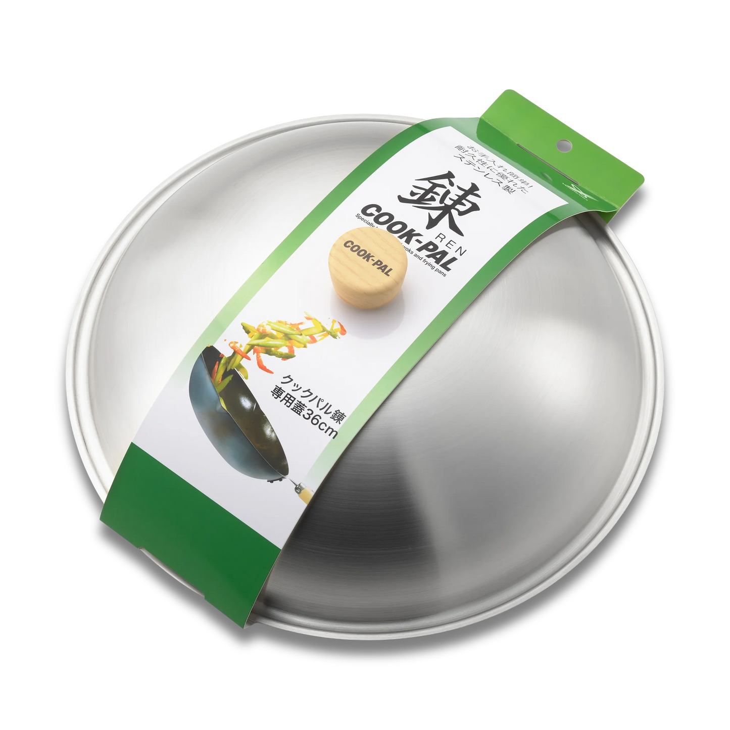 YOSHIKAWA COOK-PAL REN Stainless Steel Lid 30 cm – Made in Japan