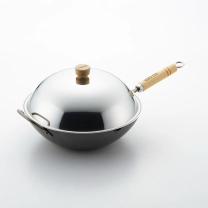 Couvercle en acier inoxydable 36 cm Yoshikawa Cook-Pal Ren – Couvercle de batterie de cuisine