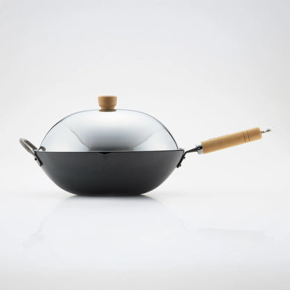 Couvercle en acier inoxydable 36 cm Yoshikawa Cook-Pal Ren – Couvercle de batterie de cuisine