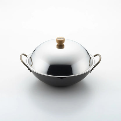Couvercle en acier inoxydable 36 cm Yoshikawa Cook-Pal Ren – Couvercle de batterie de cuisine