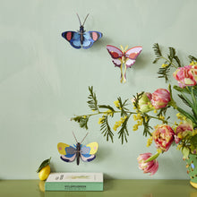Papillon comète lilas