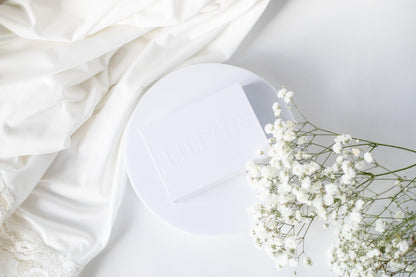 Outil d'acupression Gua Sha en cristal blanc