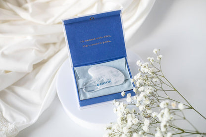 Outil d'acupression Gua Sha en cristal blanc