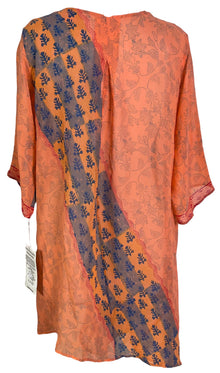 PRG6034 Robe Tunique en Soie Pure avec Poches Intégrées Sheer Avatar