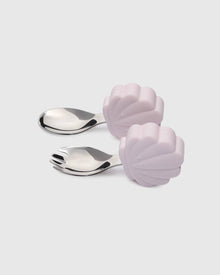 Baby Utensils Set - Skylar Shell
