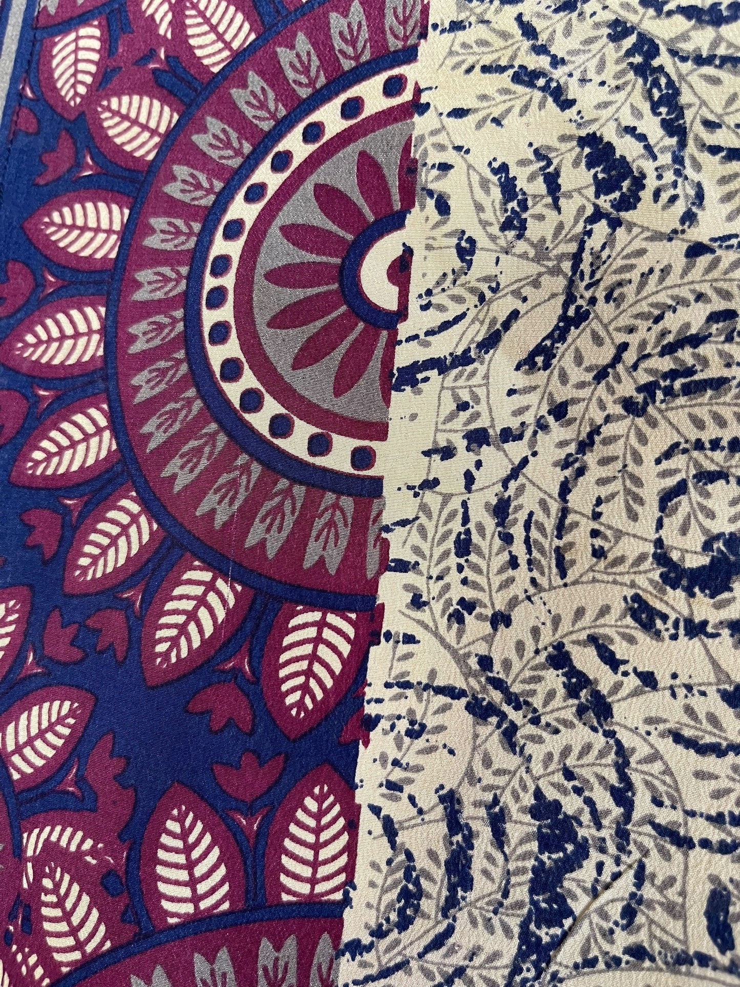 PRC6912 Veste en pure soie à manches kimono avec ceinture