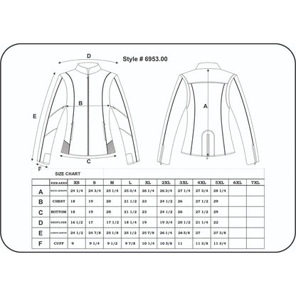 Unik International Women's Hoodie Motorcycle Jacket