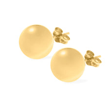 Grandes boucles d'oreilles clous en or jaune
