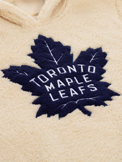 Chandail à capuchon Sherpa LNH Toronto Maple Leafs pour femme