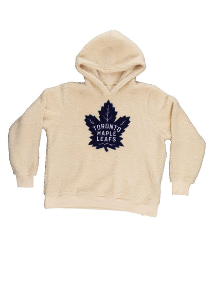 Chandail à capuchon Sherpa LNH Toronto Maple Leafs pour femme