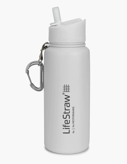 LifeStraw - Go Stainless Steel Water Filter Bottle 24oz