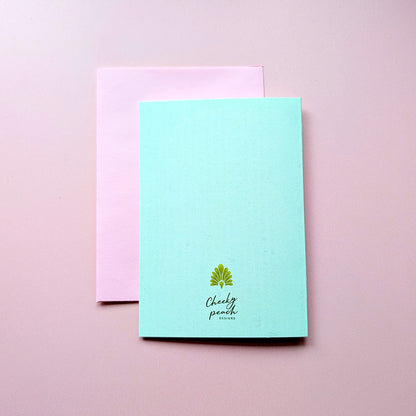 Déesse Littérale | Mini Carte de Vœux