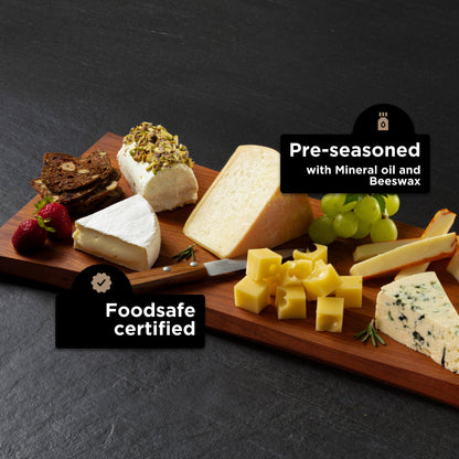 Live Edge Hardwood Charcuterie Board