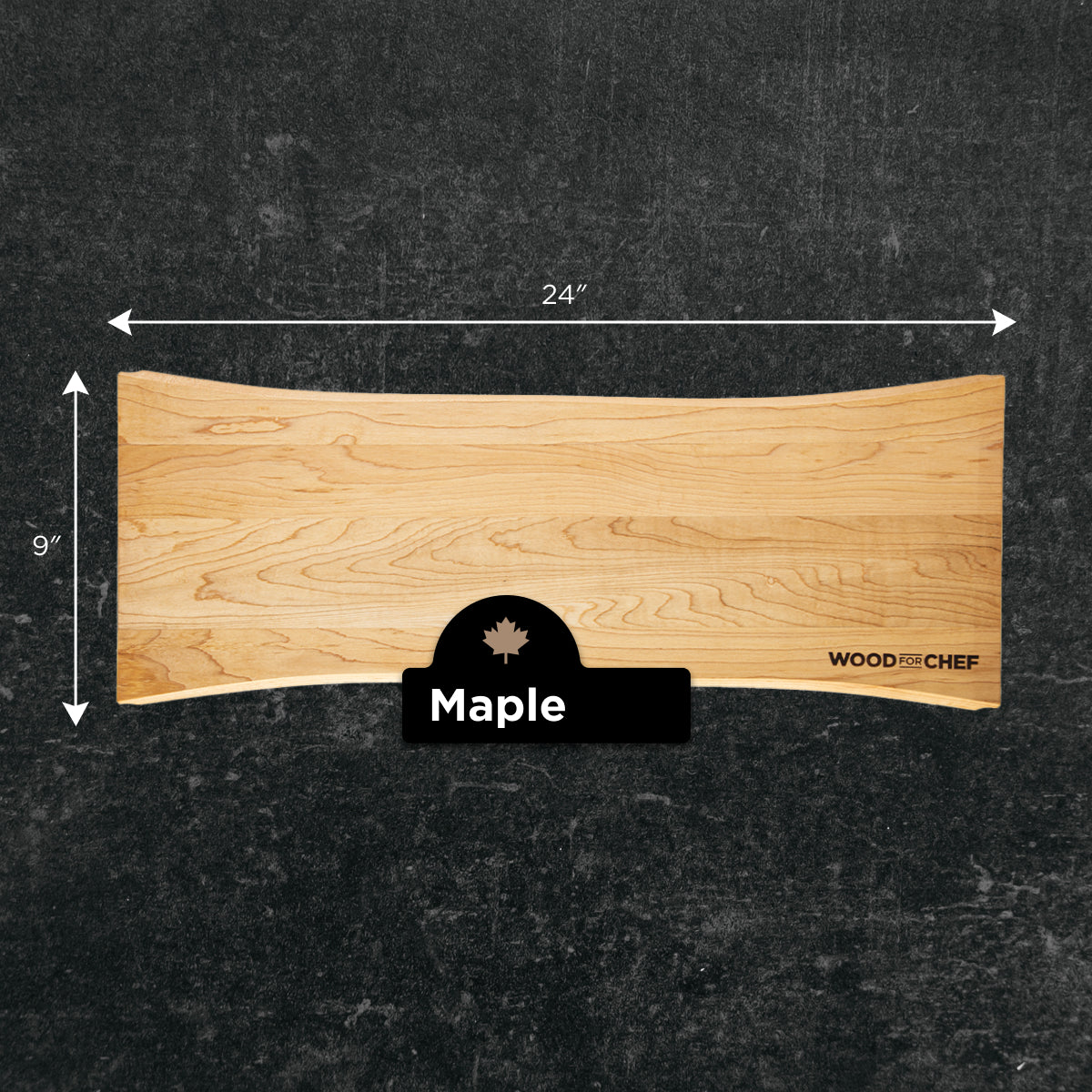 Live Edge Hardwood Charcuterie Board