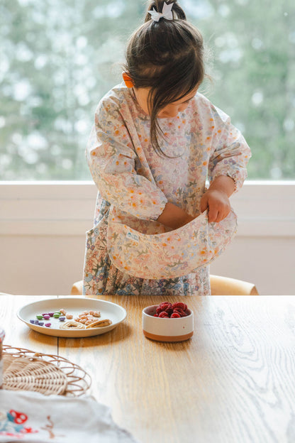 Long Sleeve Bib - English Garden