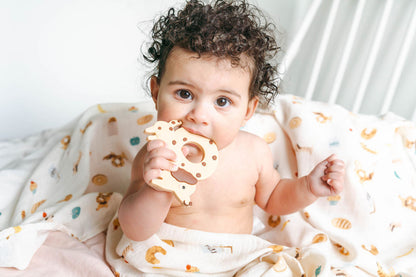 Muslin Swaddle - French Breakfast