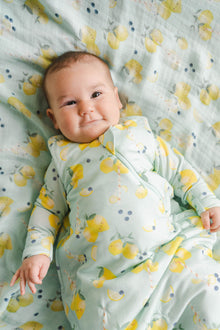 Baby Sleep Bag 1.0 TOG in TENCEL™ Lyocell - Lemon Squeezy