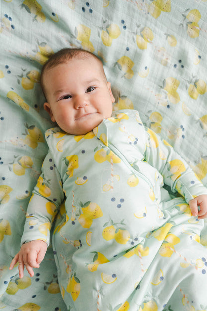 Baby Sleep Bag TENCEL™ 1.0 TOG - Lemon Squeezy