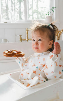 Long Sleeve Bib - French Breakfast