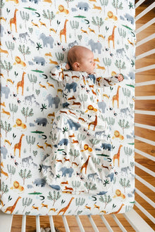 Baby Sleep Bag 1.0 TOG in TENCEL™ Lyocell - Safari Jungle